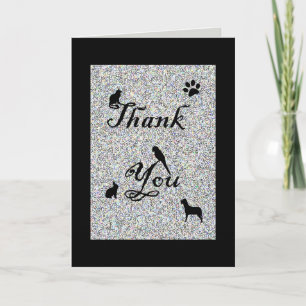 Vielen Dank für Ihr Business Veterinary Dankeskarte