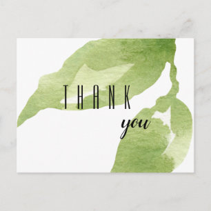 Vielen Dank für Ihr ermutigendes Foliage Postkarte