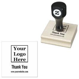 Vielen Dank für Ihr Firmenlogo und Webseitenvorlag Gummistempel