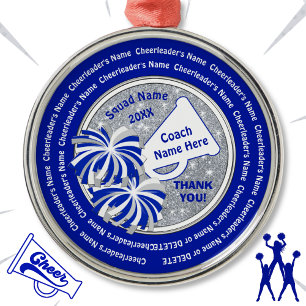 Vielen Dank für Ihr Geschenk für Cheer Coach, Pers Ornament Aus Metall