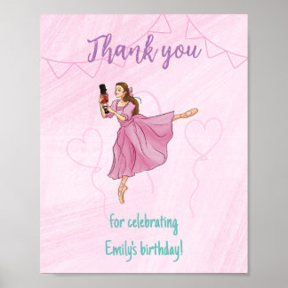 Vielen Dank für Ihr Interesse an Ballerina Birthda Poster