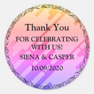 Vielen Dank für Ihr Interesse an Classic Round Sti Runder Aufkleber