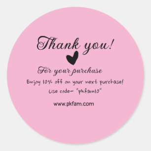 Vielen Dank für Ihr Interesse an der Produktpalett Runder Aufkleber