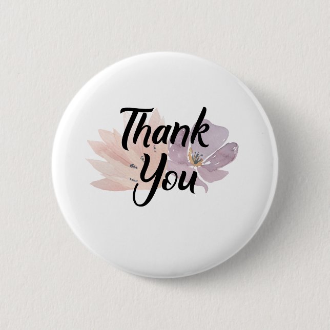 Vielen Dank für Ihr Interesse an Floral Button (Vorderseite)