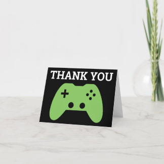 Vielen Dank für Ihr Interesse an Gamer Video Game Dankeskarte