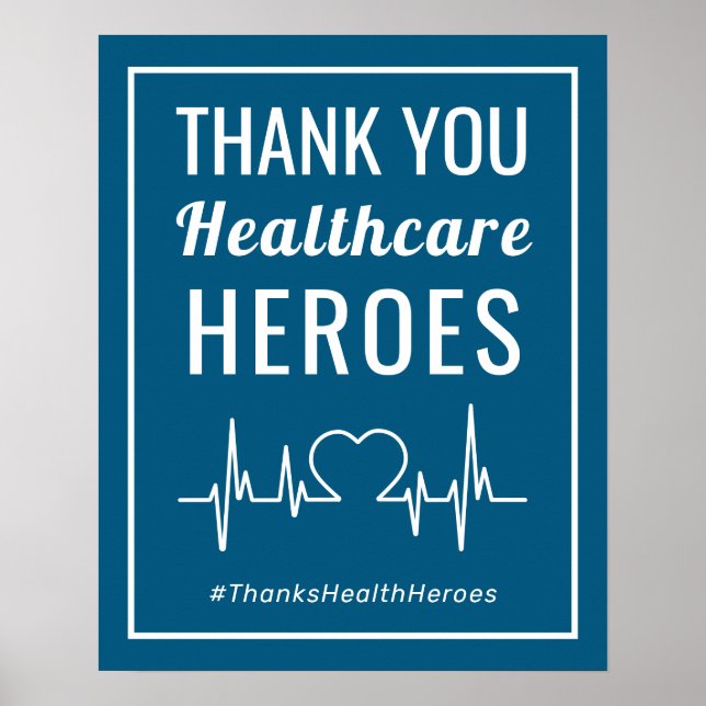 Vielen Dank für Ihr Interesse an Health Care Heroe Poster (Vorne)