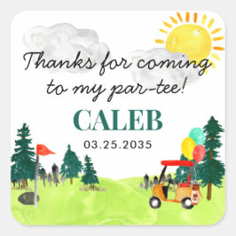 Vielen Dank für Ihr Interesse an Kid Golf Pro Gebu Quadratischer Aufkleber