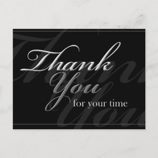 Vielen Dank für Ihr Interesse Postkarte