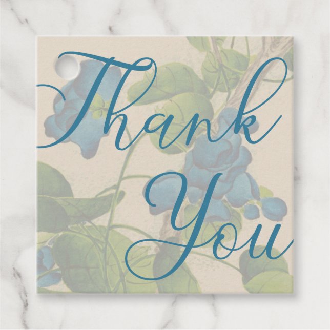 Vielen Dank für Ihr Interesse Tag Geschenkanhänger (Vorderseite)