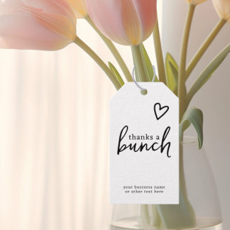Vielen Dank für Ihr Minimalistisches Liebe Herz Geschenkanhänger