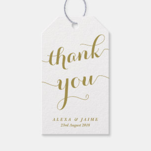 Vielen Dank für Ihr Niedliches modernes Gastgesche Geschenkanhänger