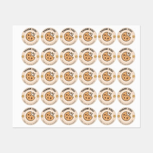 Vielen Dank für Ihr Unternehmen, Cookie Aufkleber