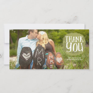 Vielen Dank für Ihr Verständnis von Foto-Cards für Dankeskarte