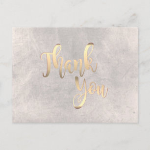 Vielen Dank für Ihr Vintages Stone Classic Postkarte