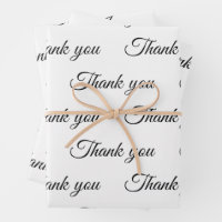 Vielen Dank für Ihr Wrapping-Papier