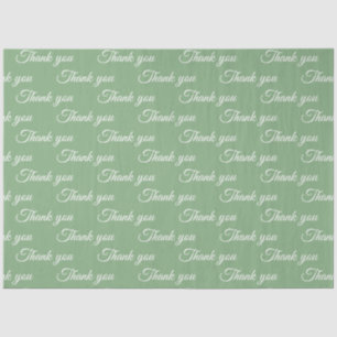 Vielen Dank für Ihr Wrapping-Papier Seidenpapier