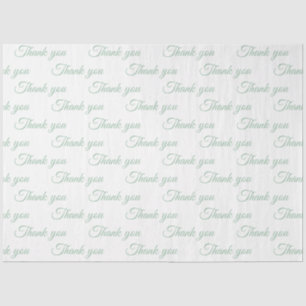 Vielen Dank für Ihr Wrapping-Papier Seidenpapier