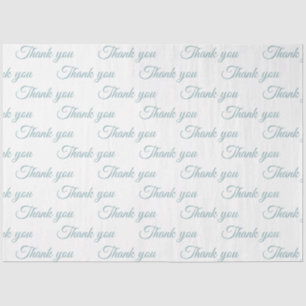 Vielen Dank für Ihr Wrapping-Papier Seidenpapier