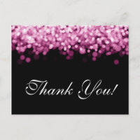 Vielen Dank für Ihre Anmerkung rosa Leuchten