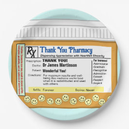 Vielen Dank für Ihre Apotheke Pappteller