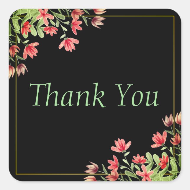 Vielen Dank für Ihre Aufkleber oder Umschlag Aufkl (Vorderseite)