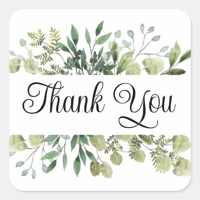 Vielen Dank für Ihre Aufkleber oder Umschlag Aufkl (Vorderseite)