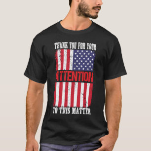 Vielen Dank für Ihre Aufmerksamkeit in dieser Ange T-Shirt