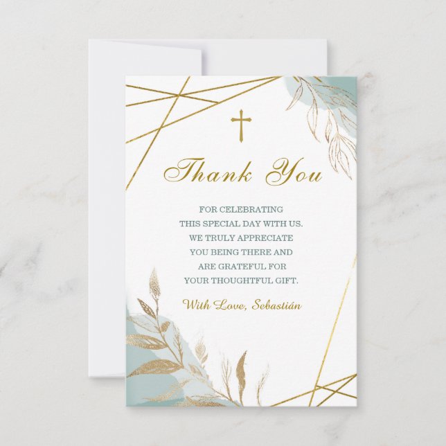 Vielen Dank für Ihre Bestätigungsvorlage Dankeskarte (Vorderseite)