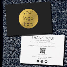 Vielen Dank für Ihre Bestellung Business Black