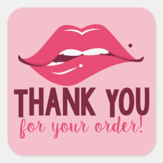 Vielen Dank für Ihre Bestellung - Lip Stickers