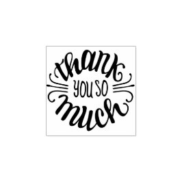 Vielen Dank für Ihre Briefmarke Gummistempel