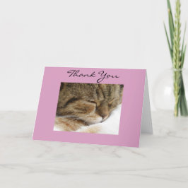 Vielen Dank für Ihre Cat Card Dankeskarte