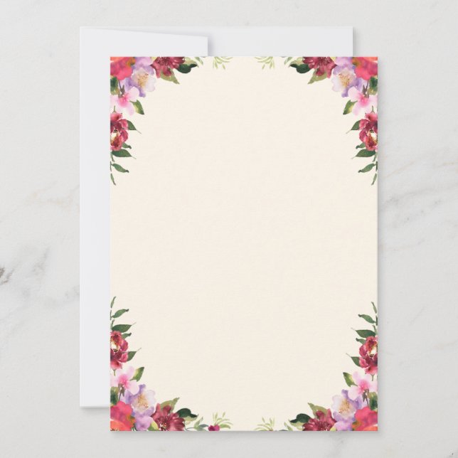 Vielen Dank für Ihre Einladungskarte (Vorderseite)