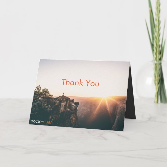 Vielen Dank für Ihre Empfehlungskarte Dankeskarte (Vorderseite)