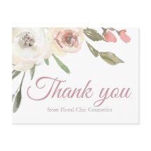 Vielen Dank für Ihre florale Boutique Custom