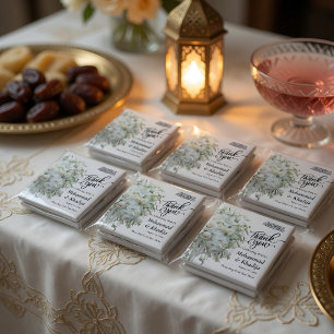 Vielen Dank für Ihre Hochzeit Bouquet Blume Nikah  Magnet