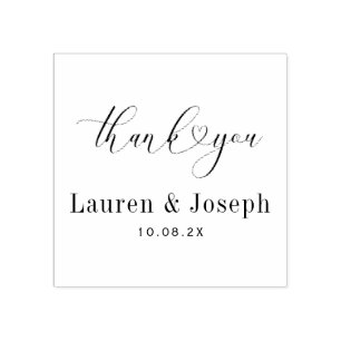 Vielen Dank für Ihre Hochzeit Gummi Briefmarke Gummistempel