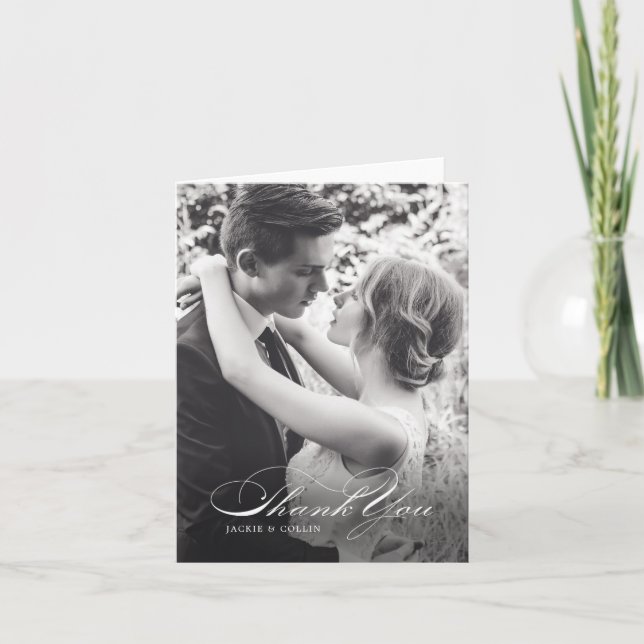 Vielen Dank für Ihre Hochzeitkarte Dankeskarte (Vorderseite)