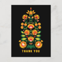 Vielen Dank für Ihre individuelle Folklore-Postkar