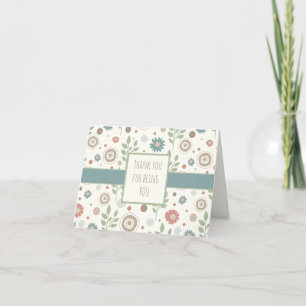 Vielen Dank für Ihre individuelle Inspirivity Flor Karte