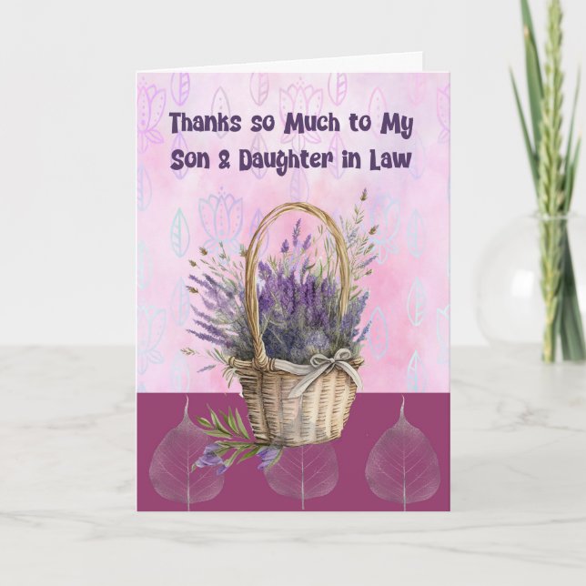 Vielen Dank für Ihre Karte für Son & Daughter in L (Vorderseite)