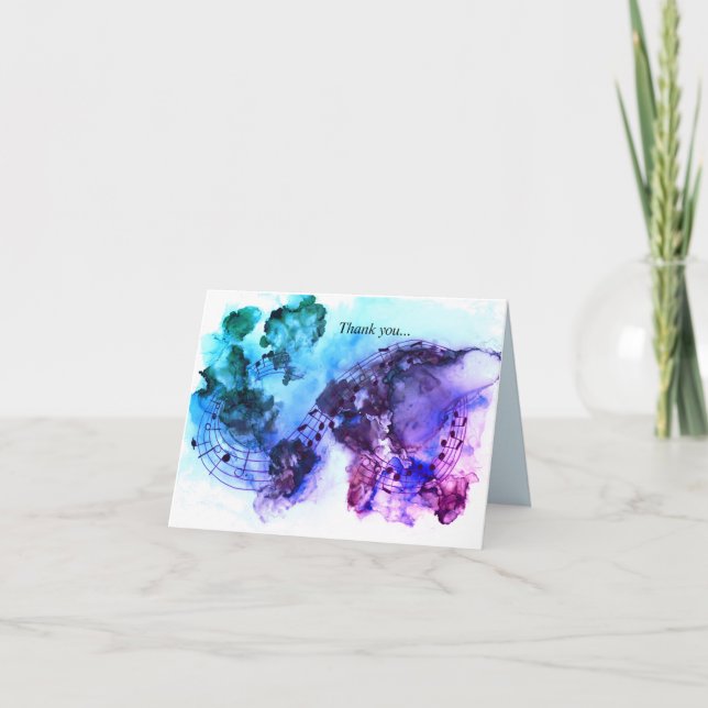 Vielen Dank für Ihre Liebe und Support Card Karte (Vorderseite)