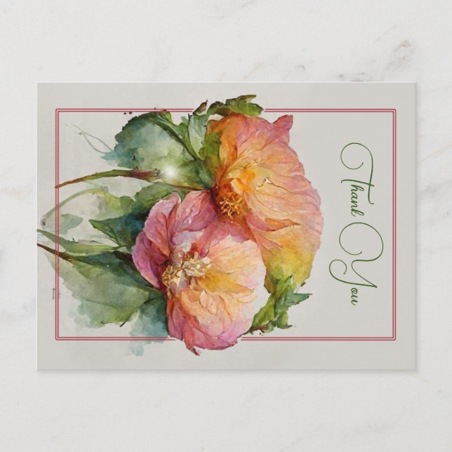 Vielen Dank für Ihre persönliche Karte (Vorderseite)