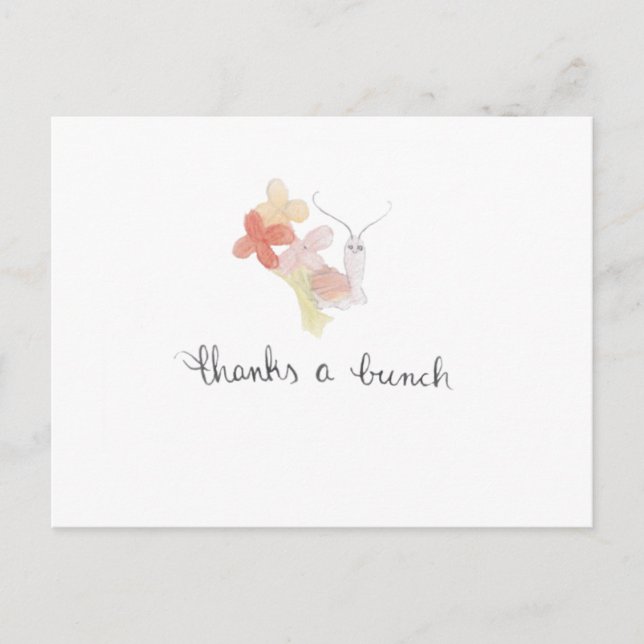 Vielen Dank für Ihre Postkarte (Vorderseite)