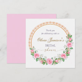 Vielen Dank für Ihre Rose & Baby's Breath Bridal W