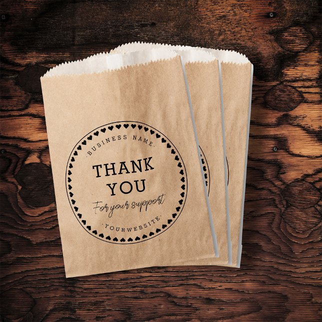 Vielen Dank für Ihre Support Paper Bag Geschenktütchen (Von Creator hochgeladen)