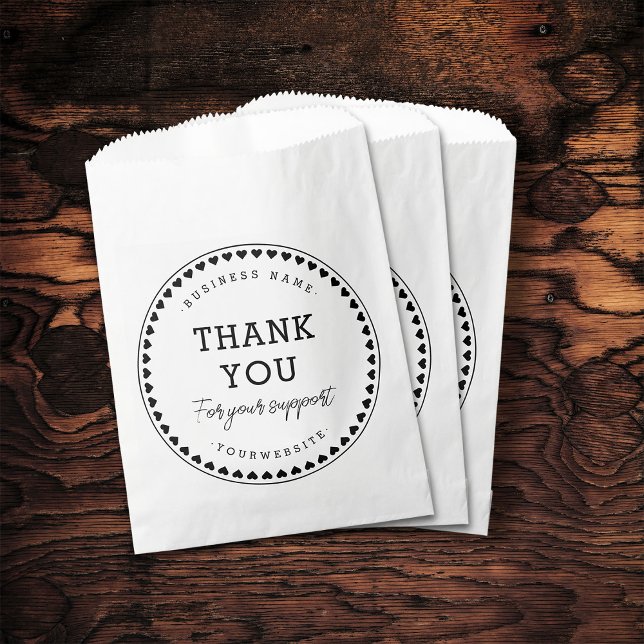 Vielen Dank für Ihre Support Paper Bag Geschenktütchen (Von Creator hochgeladen)