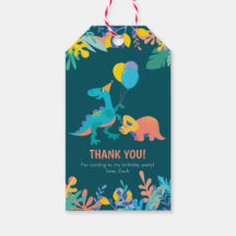 Vielen Dank für Ihre Tags | Dinosaurier-Party - du