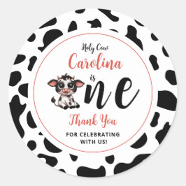 Vielen Dank für Ihre Teilnahme Runder Aufkleber