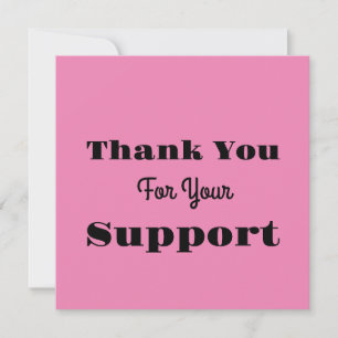 Vielen Dank für Ihre Unterstützung Einladung